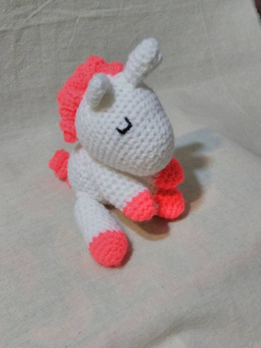 Unicornio Bebe Crochet  Amigurumi  El Cristal Encantado