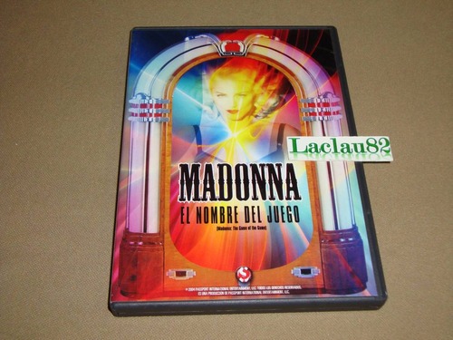 Madonna El Nombre Del Juego 2007 Passport Video Dvd