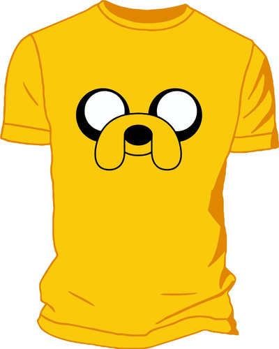 Remera Jake Hora De Aventura Estampada