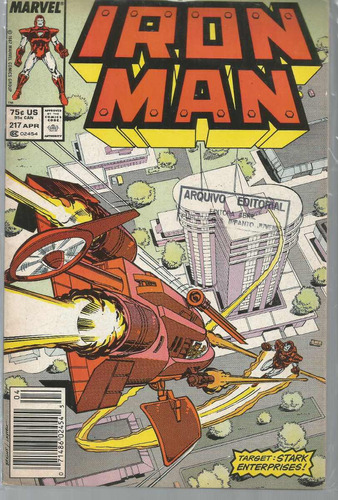 Iron Man 217 - Marvel - Bonellihq Cx324 G21
