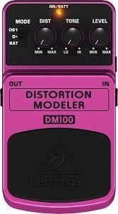 Pedal Behringer Dm100 Distortion Modeler