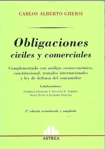 Obligaciones Civiles Y Comerciales - Carlos Ghersi