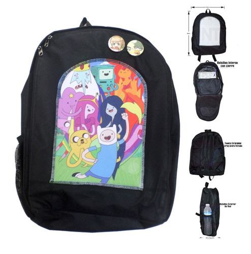 Mochila De Anime De Hora De Aventura Finn Jake