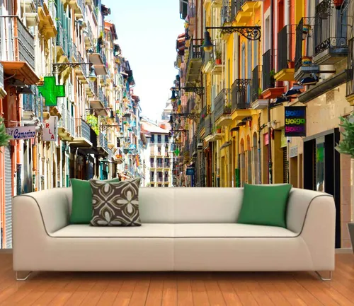 Vinilo Mural Gigantografía Calle Decoración Wall Stickers