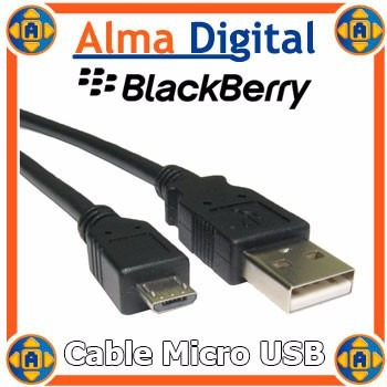 Imagen 1 de 3 de 2x1 Cable Micro Usb Cargador Datos Samsung Blackberry LG Blu