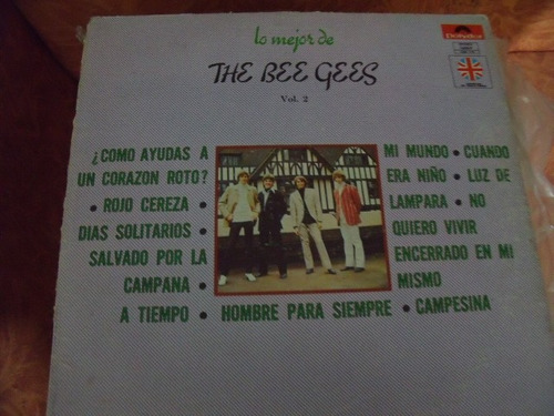 Lp The Bee Gees Vol 2 Lo Mejor,