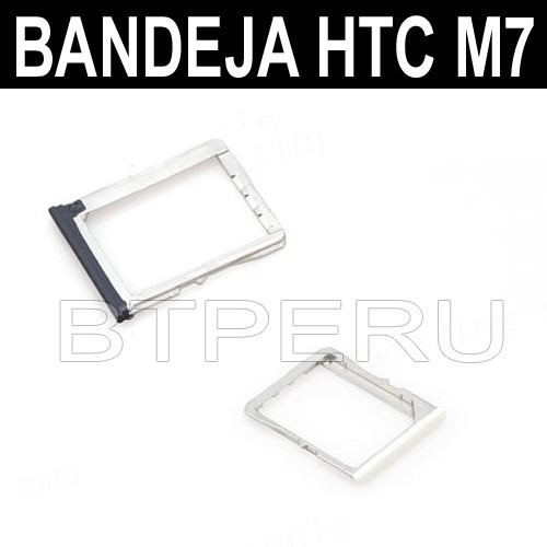 Bandeja Porta Chip Sim Tray Para Htc One M7 Repuesto