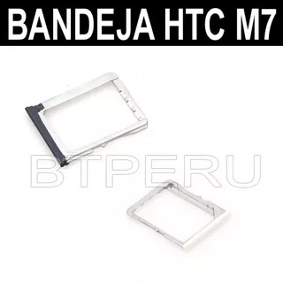 Bandeja Porta Chip Sim Tray Para Htc One M7 Repuesto