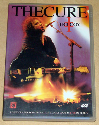 The Cure Trilogy Dvd Doble Brasilero