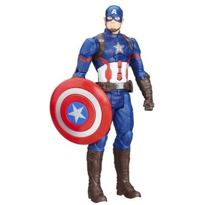 Boneco Capitão América Civil War Eletrônico 30cm Avengers