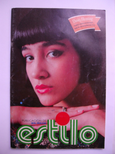 Revista Estilo,1990, Eunice Castro.no Radiolandia/gente