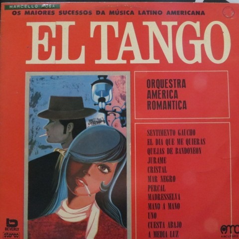 Lp -  El Tango - Orquestra America Romantica  -  Vinil Raro
