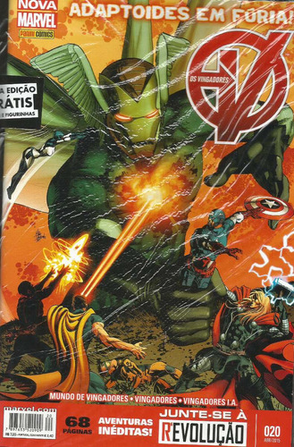 Os Vingadores 20 Nova Marvel - Panini - Bonellihq Cx273 S20
