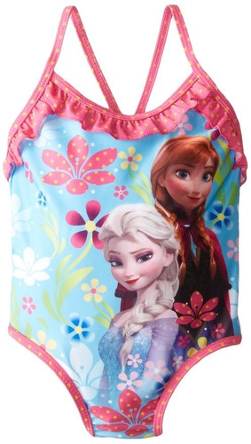 Bellos Traje De Baño Originales  De Frozen Talla 2