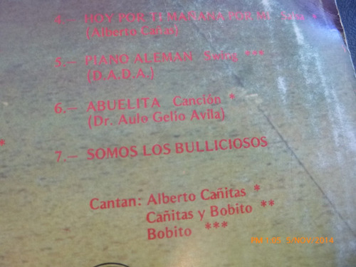 Vinilo Lp De Alberto Cañas -- Como Lo Vio 10 Años En(u980