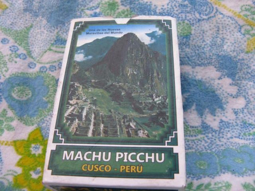 Mundo Vintage: Cartas Naipes Peru Arqueologi Turismo Ctt