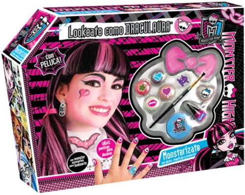Monster High Lookeate Como Draculaura !!! Peluca Maquillaje