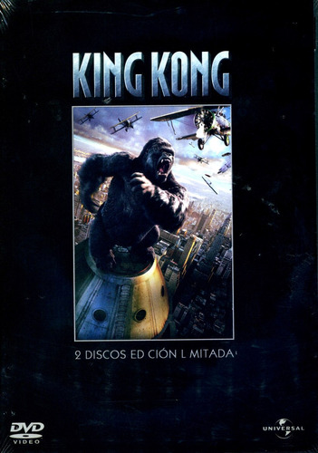 Dvd King Kong 2 Dvd Edicion Limitada (2005) - Peter Jackson