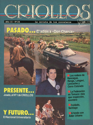 Criollos, Rodeo Chileno, La Revista De Los Corraleros, Nº 24