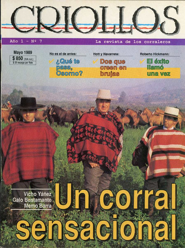 Criollos, Rodeo Chileno, La Revista De Los Corraleros, Nº 7