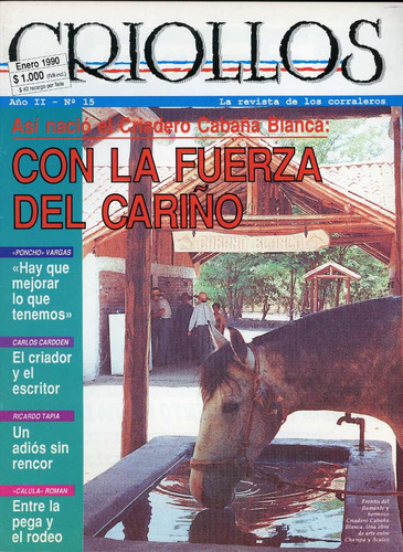 Criollos, Rodeo Chileno, La Revista De Los Corraleros, Nº 15