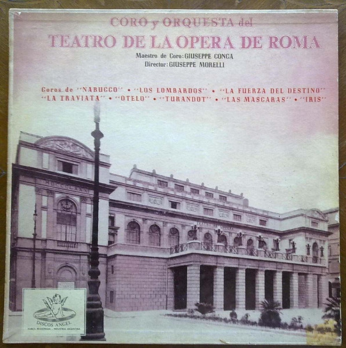 Coro Y Orquesta Del Teatro De La Ópera De Roma Conca Morelli
