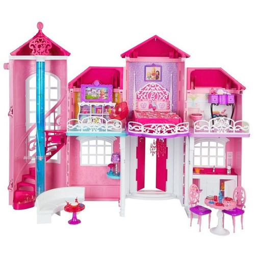 Barbie Mansion Malibu Con Accesorios