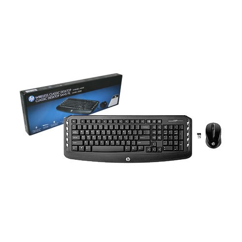 Combo Kit Teclado Y Mouse Inalambricos Hp Classic Lv290aa