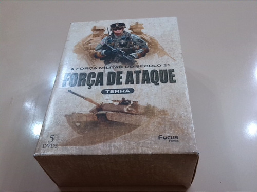 Dvds Coleção Força De Ataque - Terra-século 21