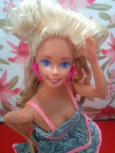 Barbie Wondra Curl Hair Magic Style 1988 Estilo Magico Narey