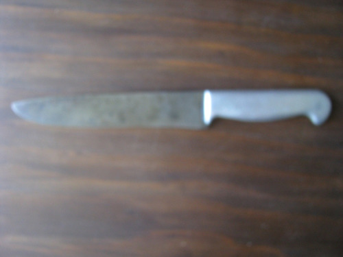 Cuchillo Antiguo Largo Total 0.26 Largo Hoja 0.16