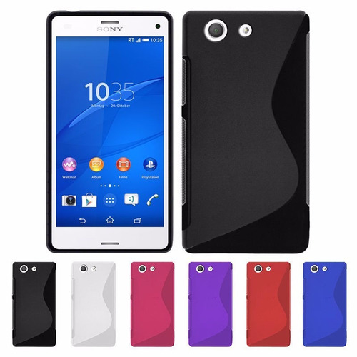 Protector Tpu Mas Vidrio Templado Para Sony Xperia Z4 Mini