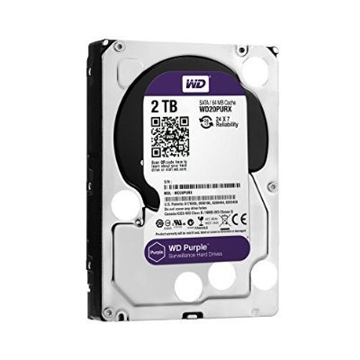 Wd Púrpura 2 Tb Vigilancia De Disco Duro - Intellipower Sata