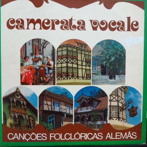 Lp -  Camerata  Vocale  -  Canções Folclóricas A  Vinil Raro