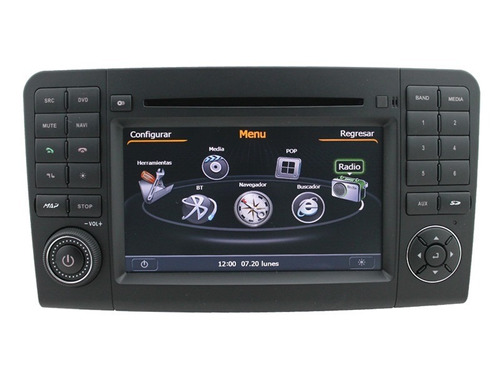 Central Multimídia Mercedes Ml350 2005 A 2012 Dvd Gps Tv Usb