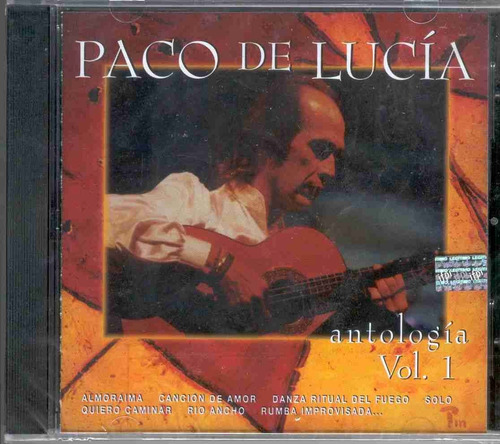 Paco De Lucia - Antologia Vol 1 Original Nuevo