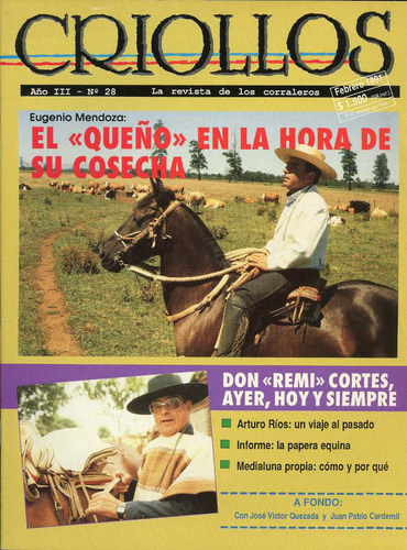 Criollos, Rodeo Chileno, La Revista De Los Corraleros, Nº 28