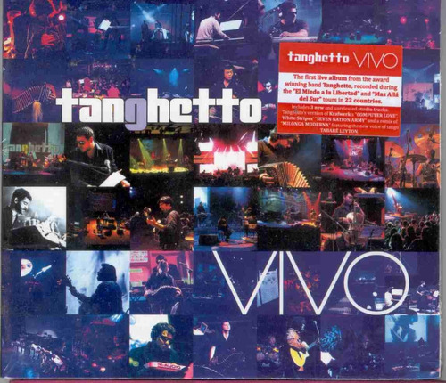 Tanghetto - Tanghetto Vivo - The Best Cd Original Nuevo