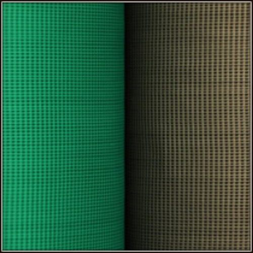 Rollo Mosquitero Pvc Verde/gris De 1mts X 25mts