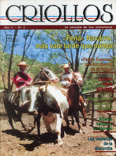 Criollos, Rodeo Chileno, La Revista De Los Corraleros, Nº 3