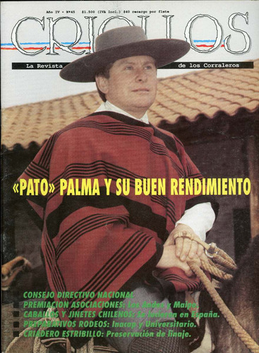Criollos, Rodeo Chileno, La Revista De Los Corraleros, Nº 45