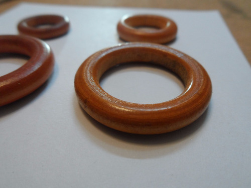 Aro Madera 2 Cm Diámetro Interno