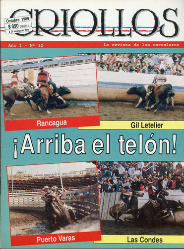 Criollos, Rodeo Chileno, La Revista De Los Corraleros, Nº 12