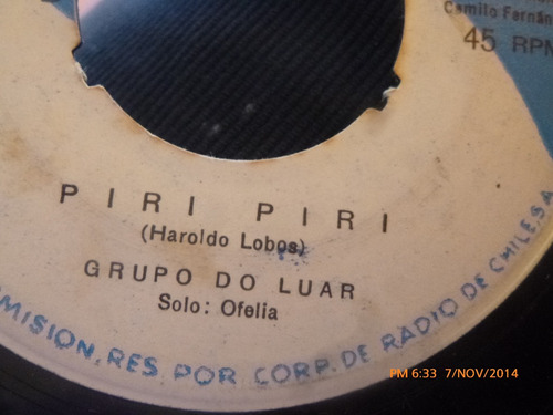 Vinilo Single Del Grupo Do Luar -- Esta Noche ( S97