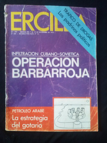 Ercilla N° 1997 Del 7 Al 13 De Noviembre De 1973