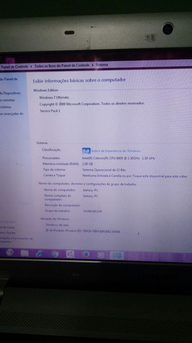 Notebook Samsung Usado