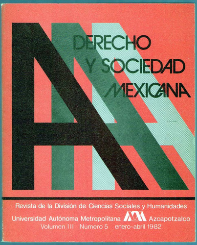 Derecho Y Sociedad Mexicana