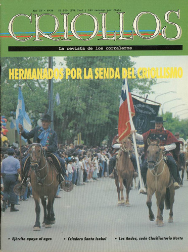 Criollos, Rodeo Chileno, La Revista De Los Corraleros, Nº 38