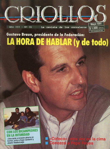 Criollos, Rodeo Chileno, La Revista De Los Corraleros, Nº 31