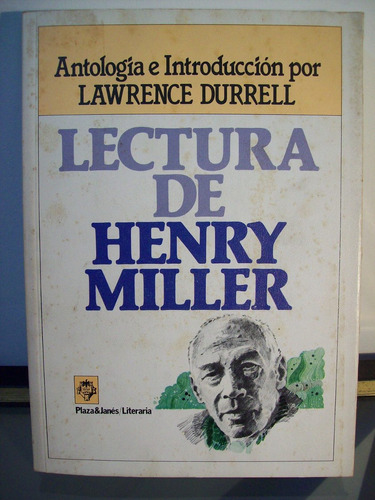 Adp Lectura De Henry Miller / Introduccion De Durrell